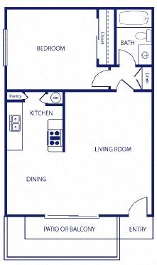 The Benson One Bedroom, One Bath